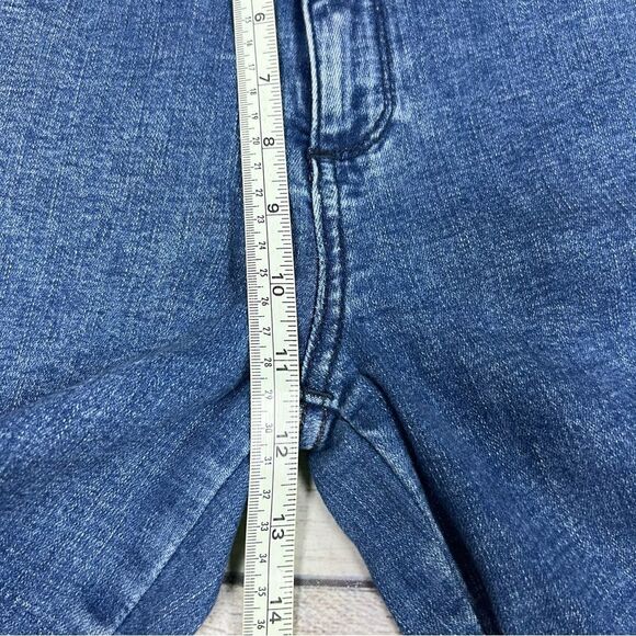 Abercrombie & Fitch Ultra High Rise Super Skinny Ankle Raw Hem Jeans Size 27 - Picture 9 of 10